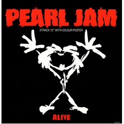 Pearl Jam Alive Vinyl 12" USED