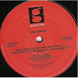 King Ernest Must Have Lost My Mind Vinyl 12" USED