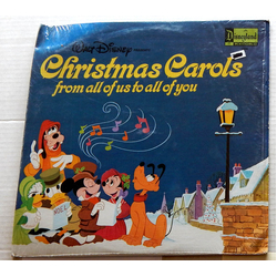 Disney Christmas Chimes & Chorus Christmas Carols From All Of Us To All Of You Vinyl LP USED