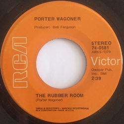 Porter Wagoner The Rubber Room Vinyl 7" USED