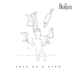 The Beatles Free As A Bird Vinyl 7" USED