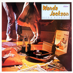 Wanda Jackson Rockin' With Wanda Vinyl LP USED