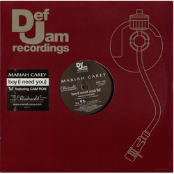 Mariah Carey Boy (I Need You) Vinyl 12" USED