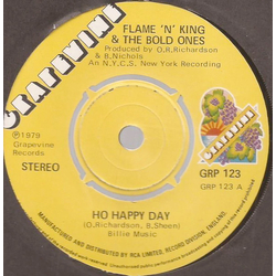 Flame 'N' King / The Bold Ones Ho Happy Day Vinyl 7" USED