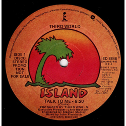 Third World Talk To Me Vinyl 12" USED
