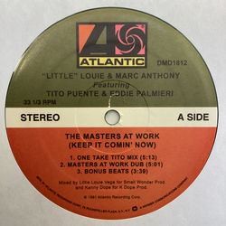 Louie Vega / Marc Anthony / Tito Puente / Eddie Palmieri The Masters At Work (Keep It Comin' Now) Vinyl 12" USED