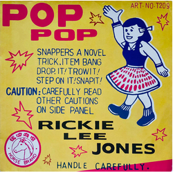 Rickie Lee Jones Pop Pop Vinyl LP USED