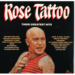 Rose Tattoo Their Greatest Hits Vinyl LP USED