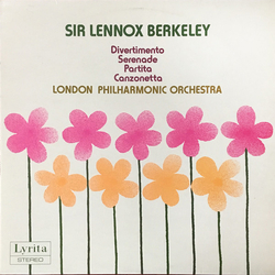 Lennox Berkeley / London Philharmonic Orchestra Divertimento / Serenade / Partita / Canzonetta Vinyl LP USED