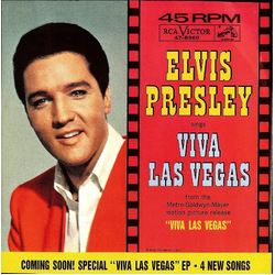 Elvis Presley Viva Las Vegas / What'd I Say Vinyl 7" USED