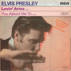 Elvis Presley Lovin' Arms Vinyl 7" USED