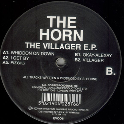 The Horn The Villager E.P. Vinyl 12" USED