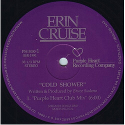 Erin Cruise Cold Shower (Purple Heart Mix) Vinyl 12" USED