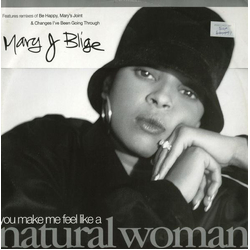 Mary J. Blige (You Make Me Feel Like A) Natural Woman Vinyl 12" USED