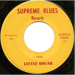 Little Oscar Stricklin I Tried / The Message Vinyl 7" USED
