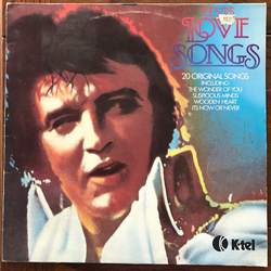 Elvis Presley Elvis Love Songs (20 Original Songs) Vinyl LP USED