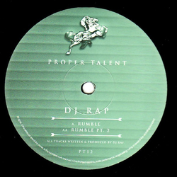 DJ Rap Rumble Vinyl 12" USED