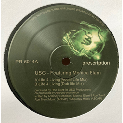 Urban Sound Gallery / Monica Elam Life 4 Living Vinyl 12" USED