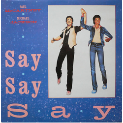 Paul McCartney / Michael Jackson Say Say Say Vinyl 12" USED