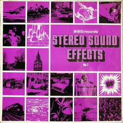 No Artist Stereo Sound Effects No. 7 Vinyl LP USED
