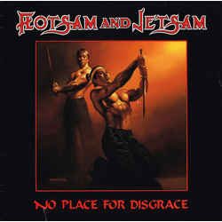 Flotsam And Jetsam No Place For Disgrace Vinyl LP USED