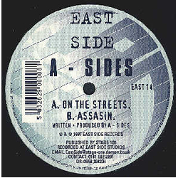 A-Sides On The Streets / Assasin Vinyl 12" USED