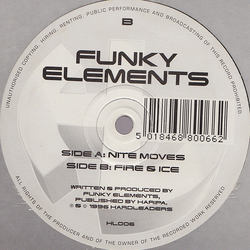 Funky Element Nite Moves / Fire & Ice Vinyl 12" USED