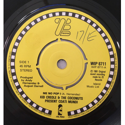 Coati Mundi Me No Pop I Vinyl 7" USED