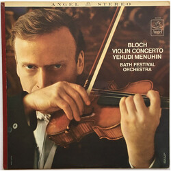 Yehudi Menuhin / Ernest Bloch / Philharmonia Orchestra / Paul Kletzki Violin Concerto Vinyl LP USED