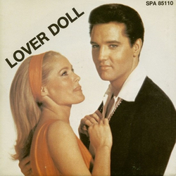 Elvis Presley Lover Doll Vinyl 7" USED