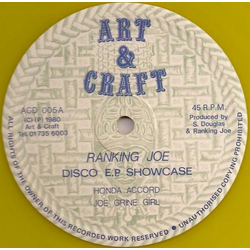 Ranking Joe Disco E.P. Showcase Vinyl 12" USED