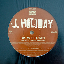 J. Holiday Be With Me Vinyl 12" USED