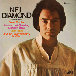 Neil Diamond Brother Love's Travelling Salvation Show / Sweet Caroline Vinyl LP USED