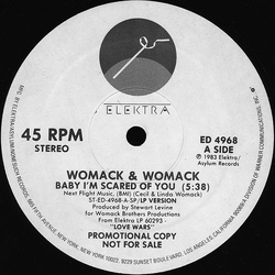Womack & Womack Baby I'm Scared Of You Vinyl 12" USED
