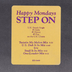 Happy Mondays Step On Vinyl 12" USED