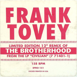 Frank Tovey The Brotherhood Vinyl 12" USED