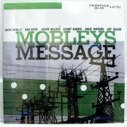 Hank Mobley Mobley's Message Vinyl LP USED