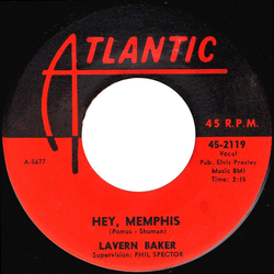 LaVern Baker Hey, Memphis / Voodoo Voodoo Vinyl 7" USED