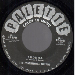 The Cousins Buddha / Kana Kapila Vinyl 7" USED