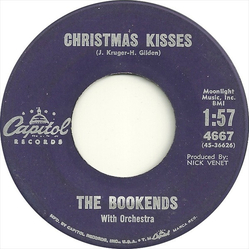 The Bookends Christmas Kisses Vinyl 7" USED