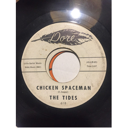 The Tides (2) Chicken Spaceman / Ring A Ding Ding Vinyl 7" USED