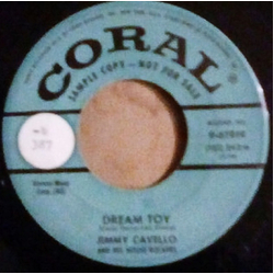 Jimmy Cavallo And His House Rockers Dream Toy / Cherry Pie Vinyl 7" USED