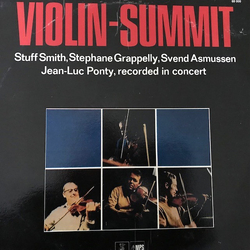 Stuff Smith / Stéphane Grappelli / Svend Asmussen / Jean-Luc Ponty Violin-Summit Vinyl LP USED