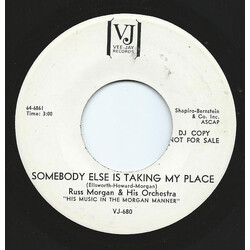 Russ Morgan And His Orchestra Does Your Heart Beat For Me / Somebody Else Is Taking My Place USED VINYL 7INCH 45 RPM PROMO
