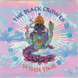 The Black Crowes Wiser Time Vinyl 7" USED
