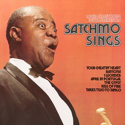 Louis Armstrong And His Orchestra Satchmo Sings Vinyl LP USED