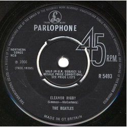 The Beatles Eleanor Rigby / Yellow Submarine Vinyl 7" USED