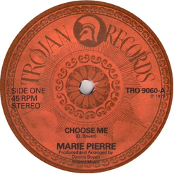 Marie Pierre Choose Me Vinyl 7" USED