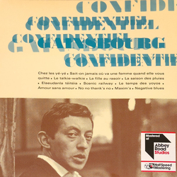Serge Gainsbourg Confidentiel Vinyl LP USED