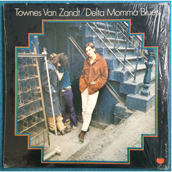 Townes Van Zandt Delta Momma Blues Vinyl LP USED